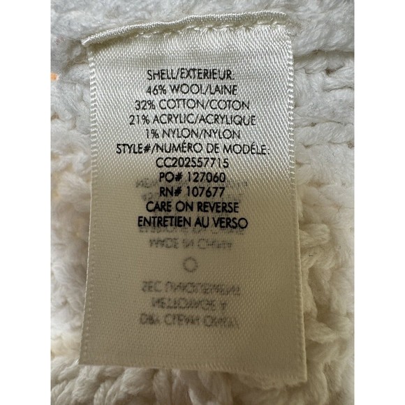 Alice and Olivia Claudette Ribbon Fringe Sweater Women’s Size Large - Picture 10 of 11